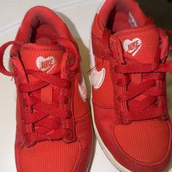 Kids Nike size 12c Valentine’s Day edition
