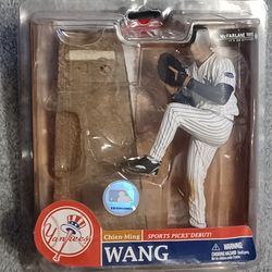 Chien Ming Wang Pitcher New York Yankees Figure McFarlane New