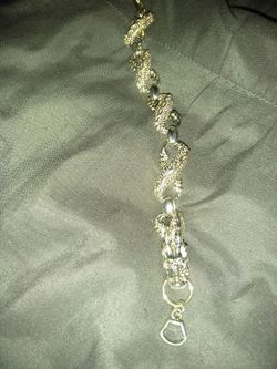 Dragon bracelet silver