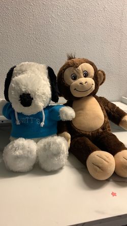 Snoopy and build a bear