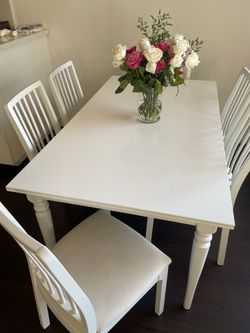 Table and 6 chairs