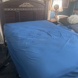 King Size Bed Frame, And Headboard