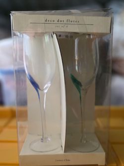 Champagne Flutes Set of 4