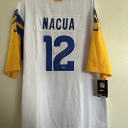 PUKA NACUA SIGNED LOS ANGELES LA RAMS AUTOGRAPHED NIKE JERSEY W/COA - XXL - 1