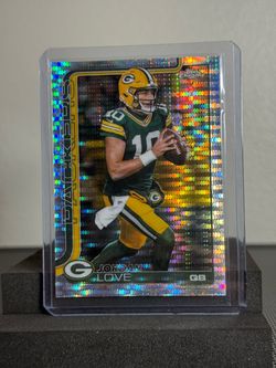 Jordan Love Topps Chrome Packers Football Card