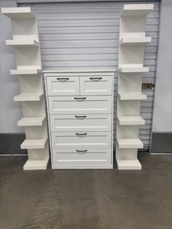 Dresser shelves