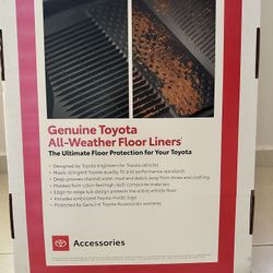 2022 Toyota CH-R All Season Rubber Liners