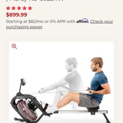 Water Rowing Machine 