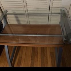 Glass Desk 