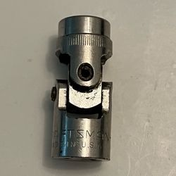 Craftsman G-43203 12mm 3/8" Drive 6 Point Metric Chrome Swivel Socket USA