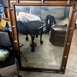 Solid Wood Mirror