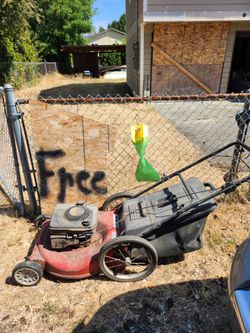 Free lawnmower