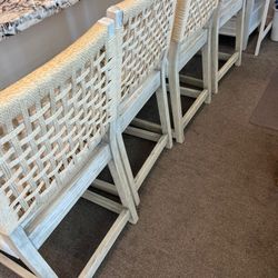 Wood Chair cream-color