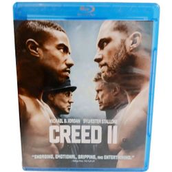 Creed II: Blu-ray + Digital 2018 Michael B. Jordan Stallone Great Condition 