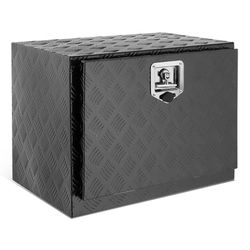 61cm W x 46cm H x 45cm D Aluminum Tool Box W/ T-Bar Lock