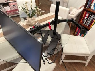 Phillips 27” 75 Hz IPS LED Monitor Full HD with Double Arm Stand