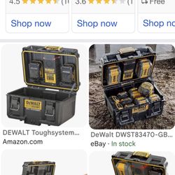 DEWALT Tough system 2.0 Charging Box