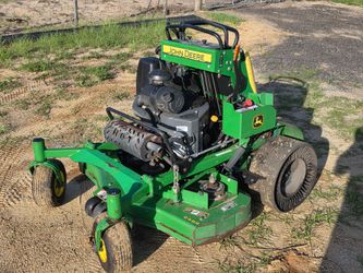 John deere zero turn stander 48 inch lawn mower