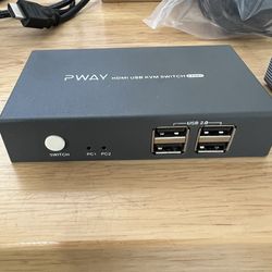 KVM switch 2 Computers / 1 Monitor