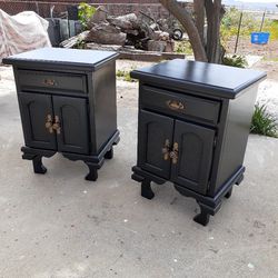 Beautiful Matching Nightstands or End TablesPair