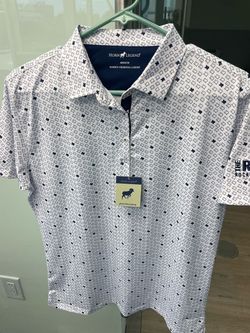 New with tag Horn Legend golf polo Size M