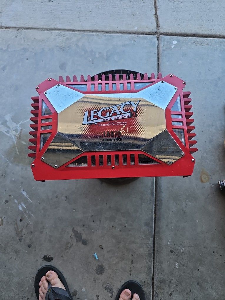 Legacy Red Series Amplifier