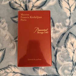 Baccarat Rouge 540 Extrait De Parfum Maison Francis Kurkdjian