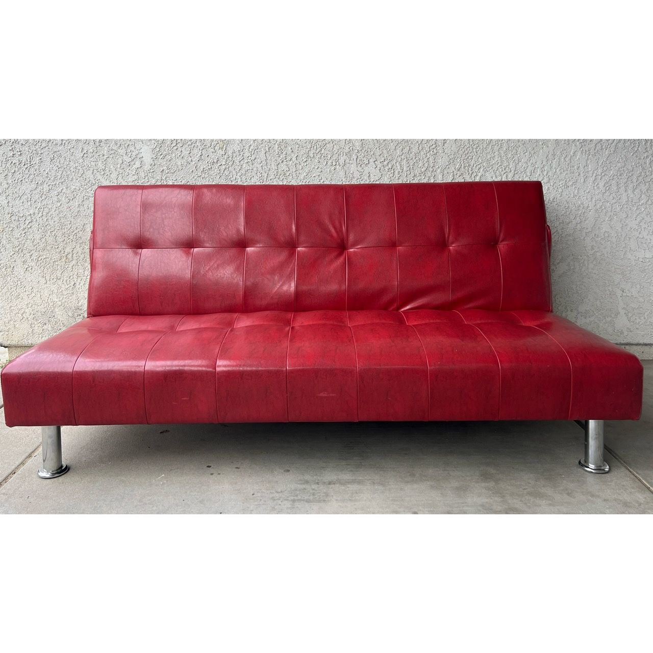 Red Futon Only $100