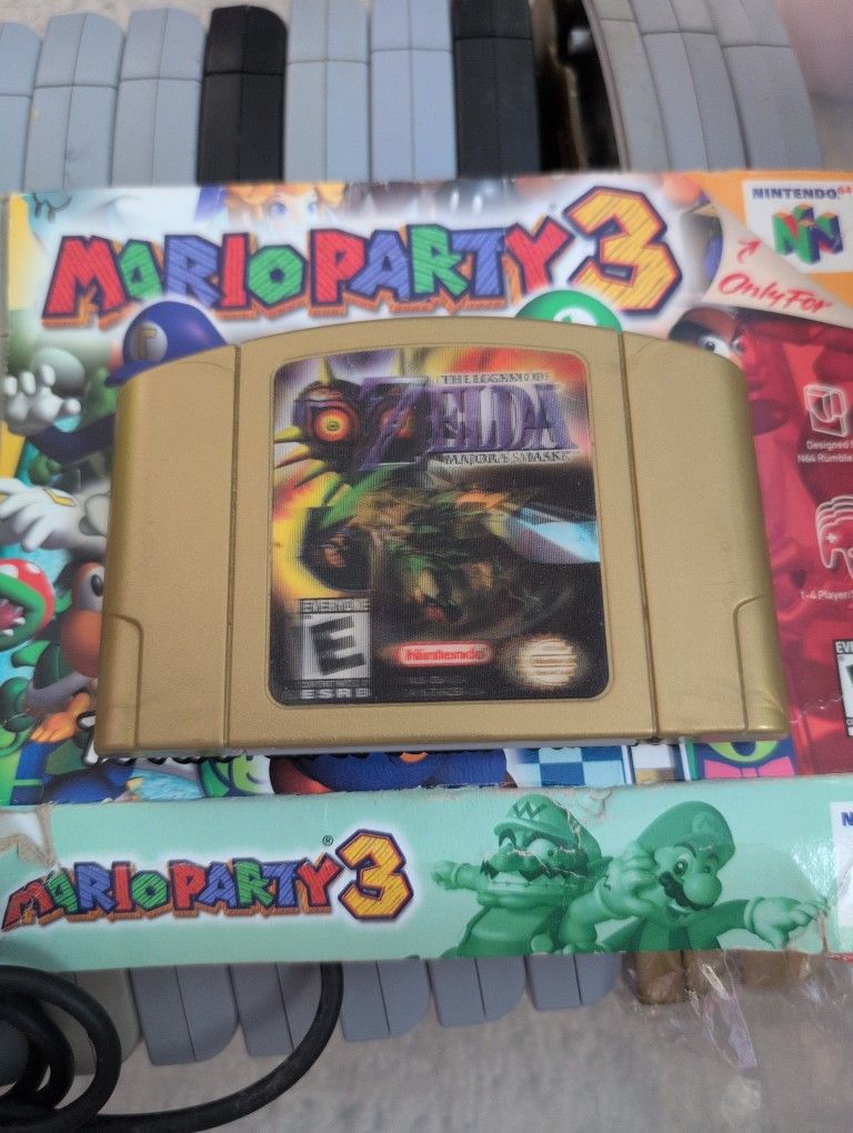 N64 The Legend Of Zelda Major Mask