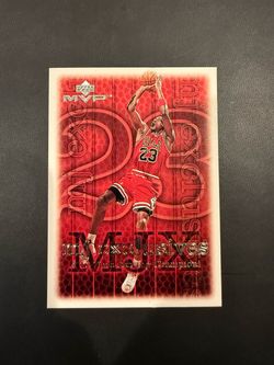 Michael Jordan Upper Deck MVP MJ Exclusives Card