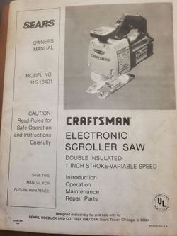 Scroller Saw
