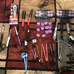 Hair Curlers, Straighteners, Hot Rollers, Etc.