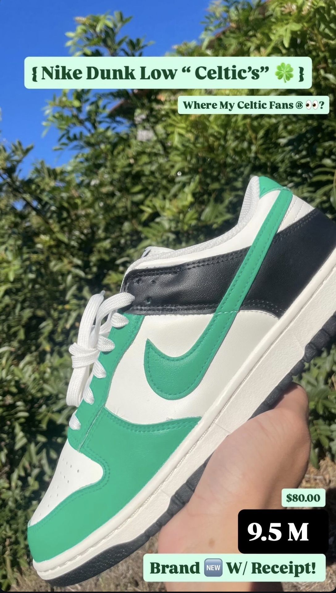 Nike Dunk Low “Celtic”