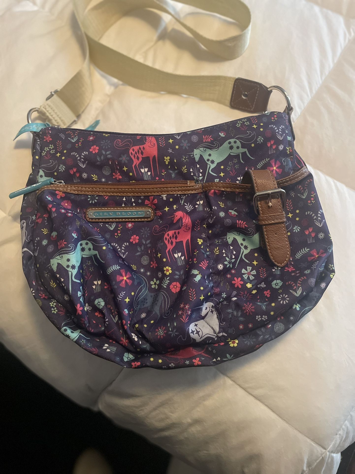Lily Bloom Unicorn Crossbody Pocketbook