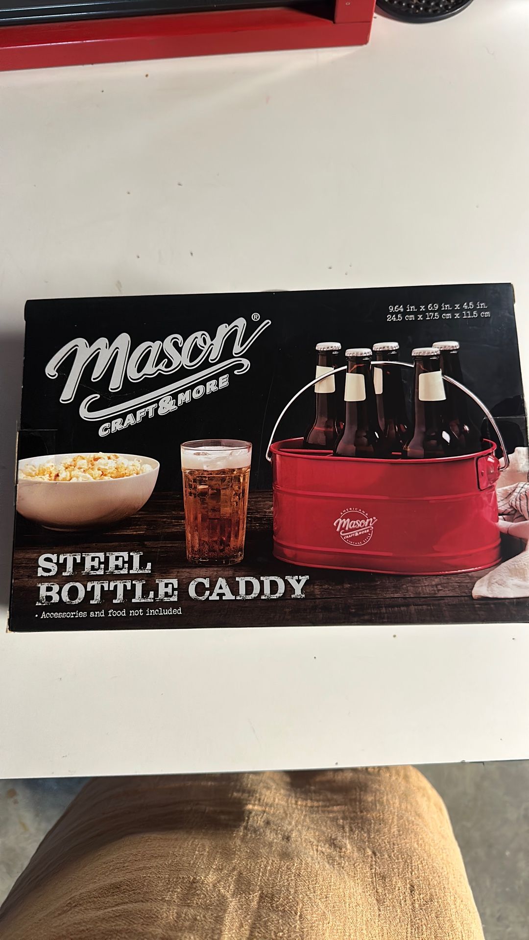 Steel Bottle Caddie