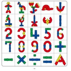 Early Learning & Kids - IQ Puzzle ,180 pcs  Learn from the game by combining the dual functions of puzzles and building blocks. Play a child's good br