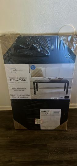 Mainstays Parsons Collection Coffee Table