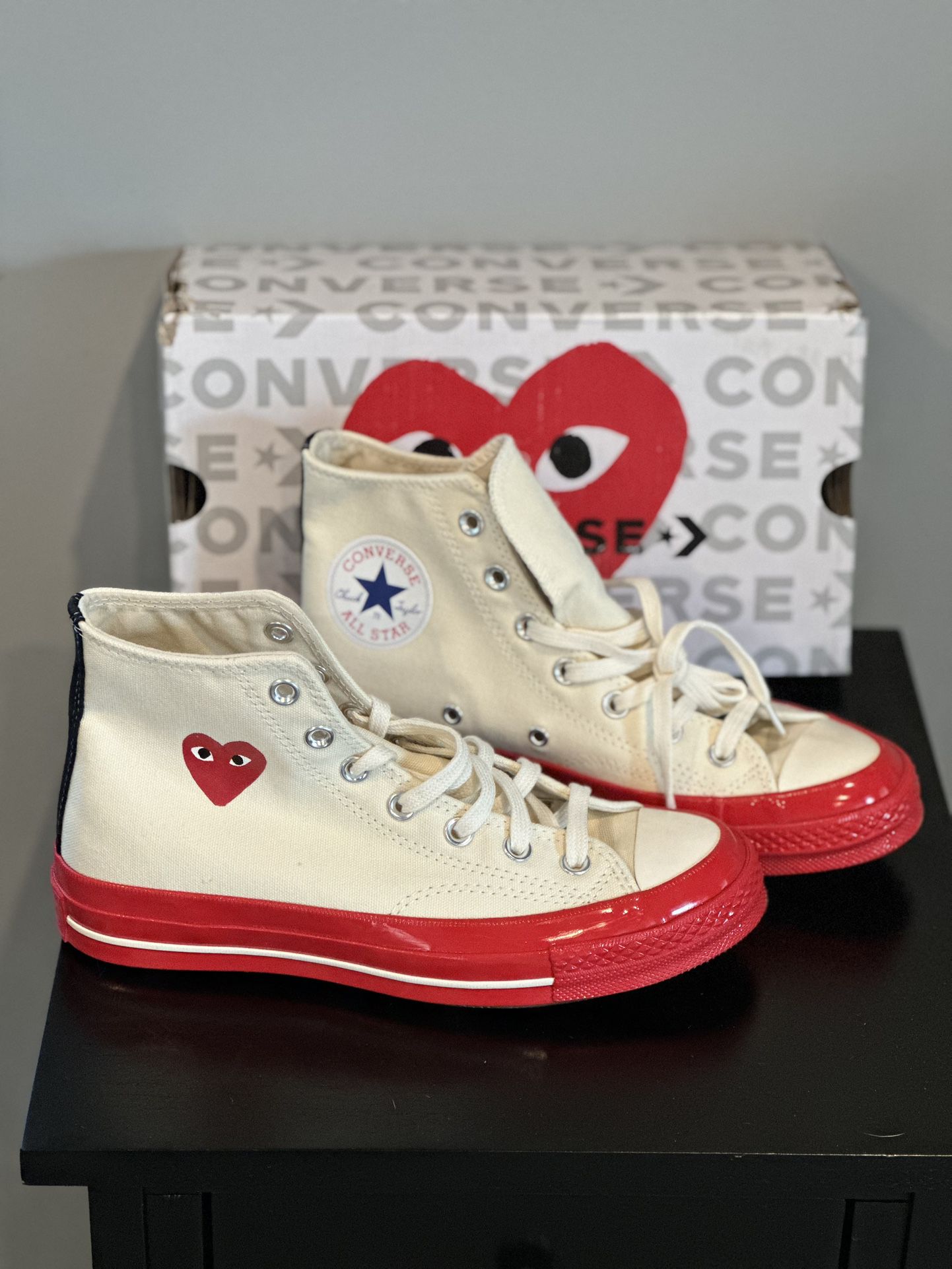 Converse CDG Size 8 Womens 6 Mens