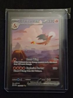 151 charizard ex sir pokemon