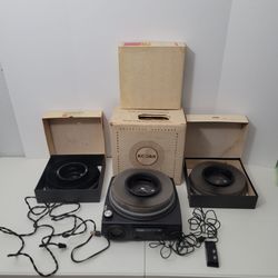 Vintage Kodak Carousel 850 Slide Projector With 3 Slide Trays For Parts Or Repair!