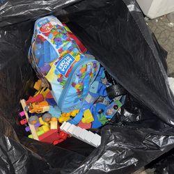 Bag full of toys