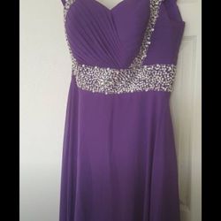 Purple Dress XLarge size