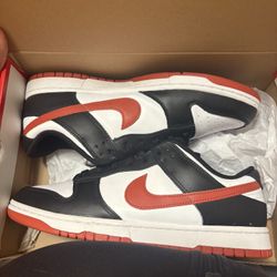 Black And Red Dunks