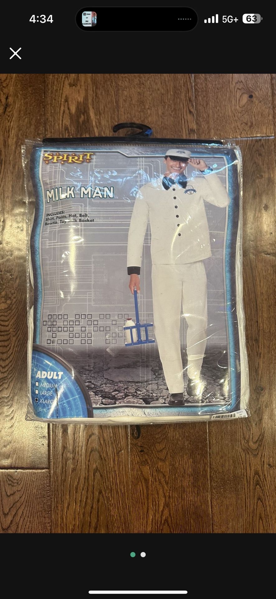 Milkman Costume
