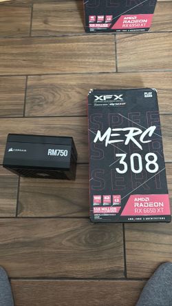 XFX AMD RX 6650 XT + 750W power supply