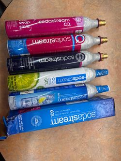 SodaStream 60L CO₂ cylinders