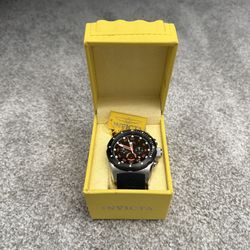Invicta Watch (orange accent)