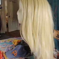Human Hair Hybrid Mix Wig