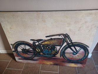 Motorcycle Painting Harley Davidson