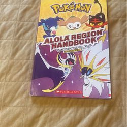 Pokemon Alola Region Handbook 